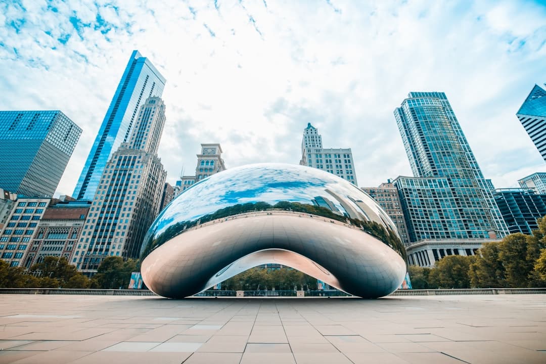 Lakefront view in Chicago
